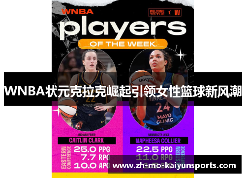 WNBA状元克拉克崛起引领女性篮球新风潮